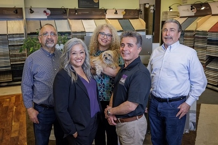 The staff at City Carpet Carpet One
